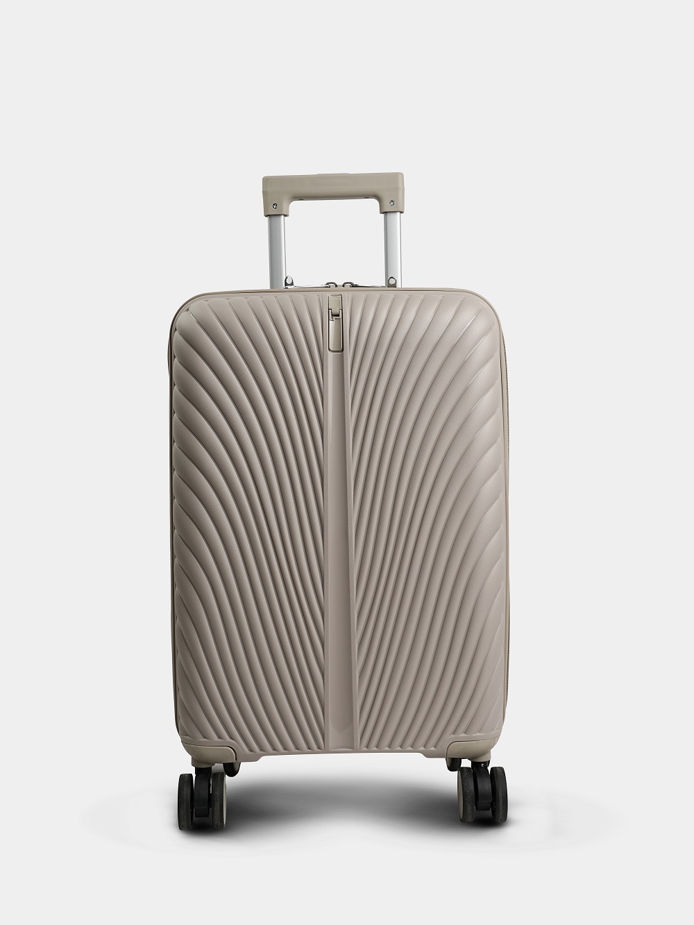 фото 454-54 22" 2/2 003 Чемодан пластиковый DE-GOSA бежевый