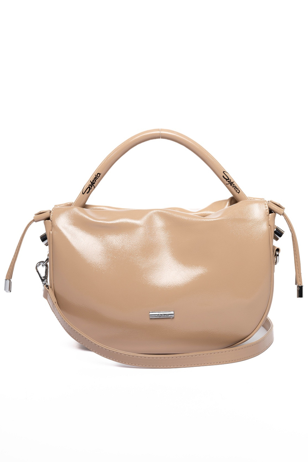 фото 446-59 5277 Сумка кросс-боди женская экокожа Safenta бежевый