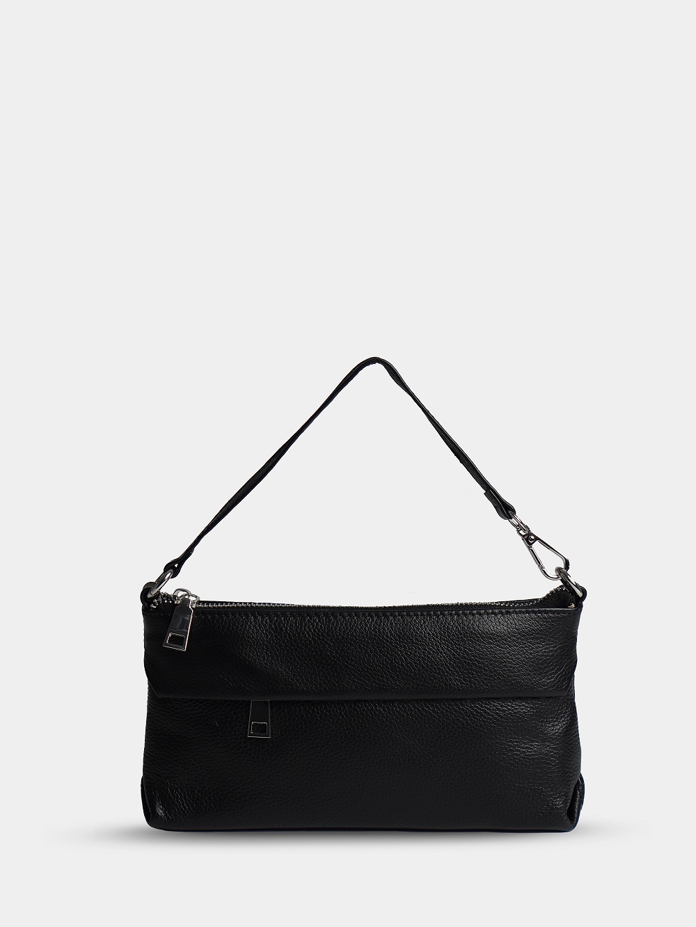 447-43 9020 Клатч женский натуральная кожа Ludor черный фото 447-43 9020 Клатч женский натуральная кожа Ludor черный