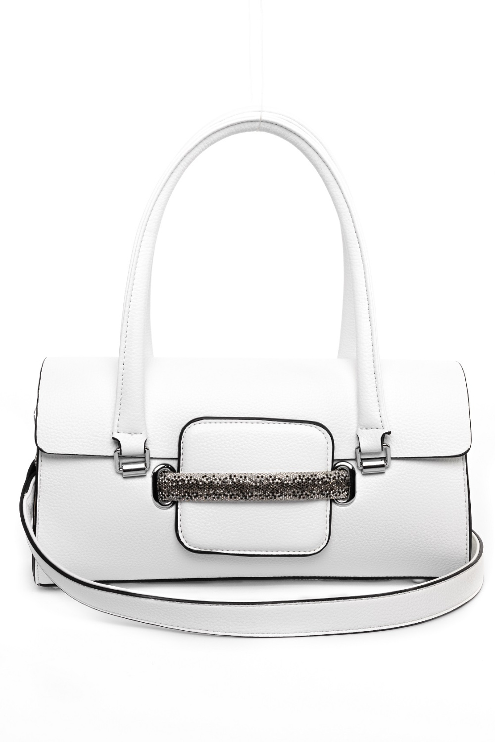 442-32 5255 Сумка стракчэд женская экокожа Safenta белый 442-32 5255 Сумка стракчэд женская экокожа Safenta белый