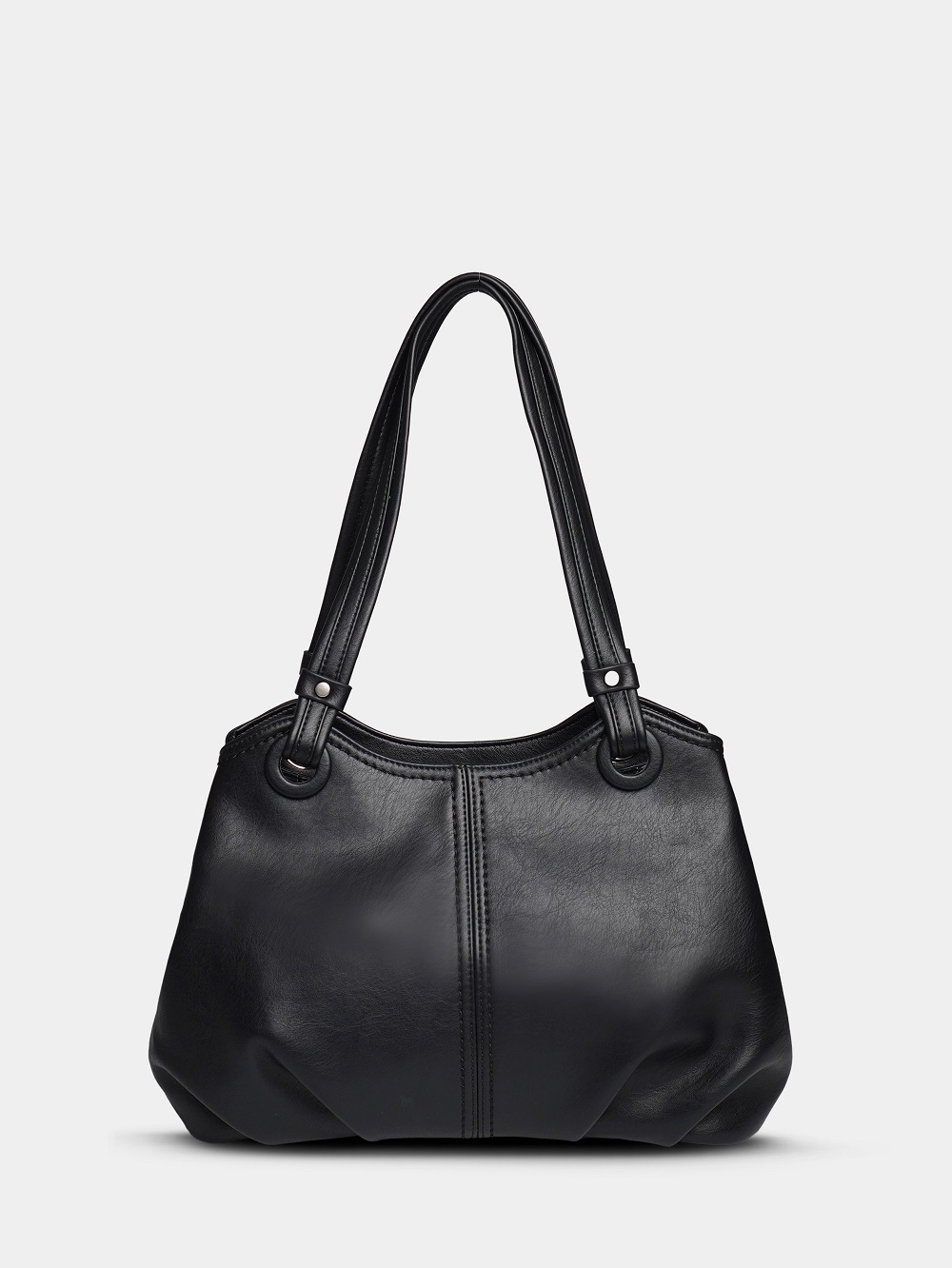 451-77 550230 Сумка доум женская экокожа Ludor черный 451-77 550230 Сумка доум женская экокожа Ludor черный