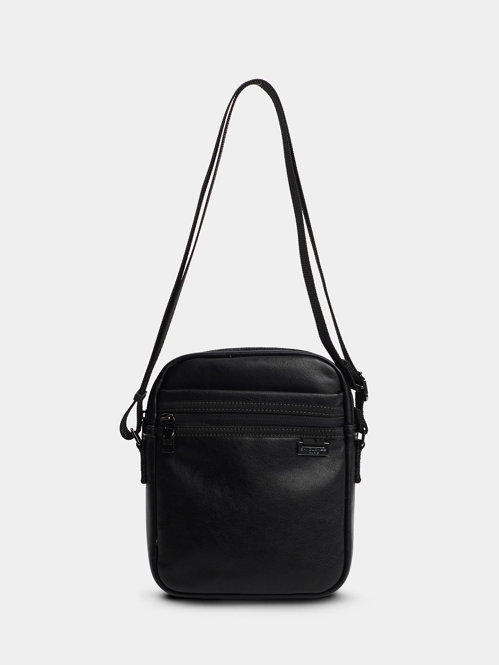 фото 453-59 941102 Сумка кросс-боди мужская экокожа David Jones черный