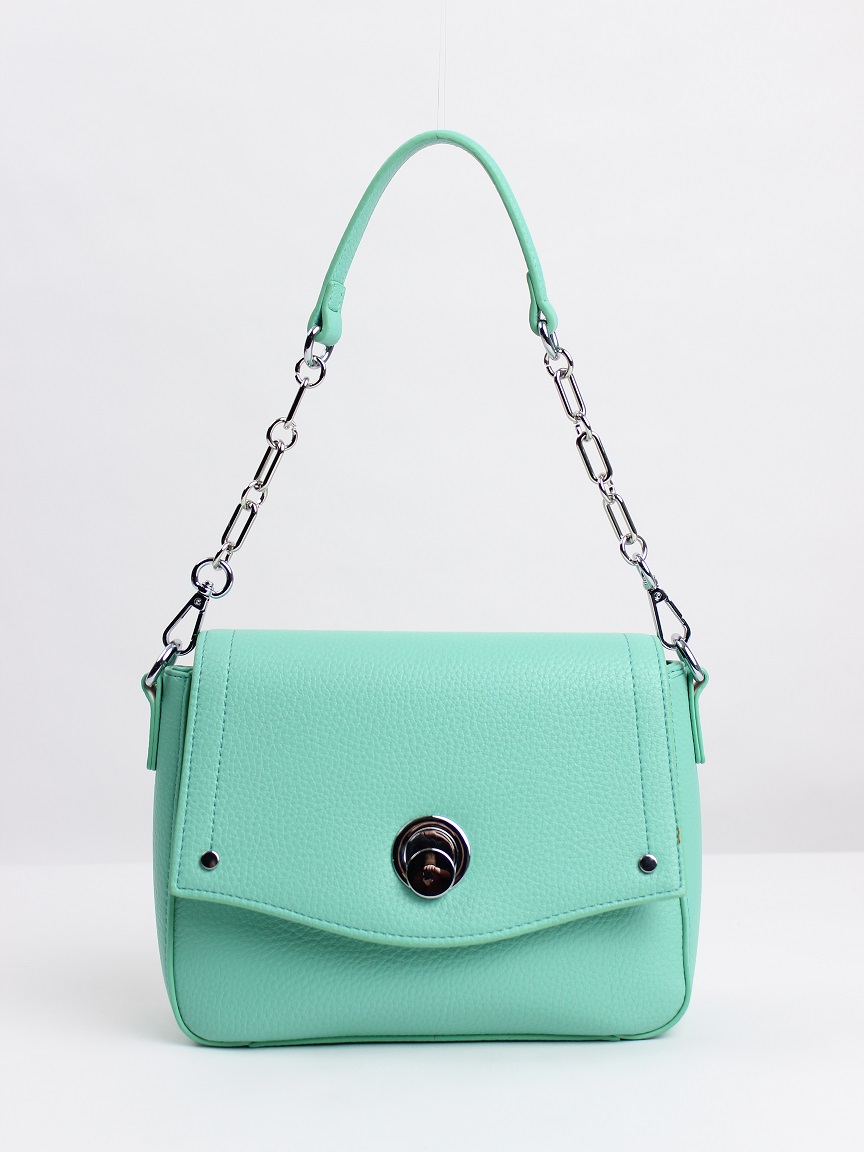 фото 424-97 Y1651-1K Сумка кросс-боди женская экокожа Ludor зеленый