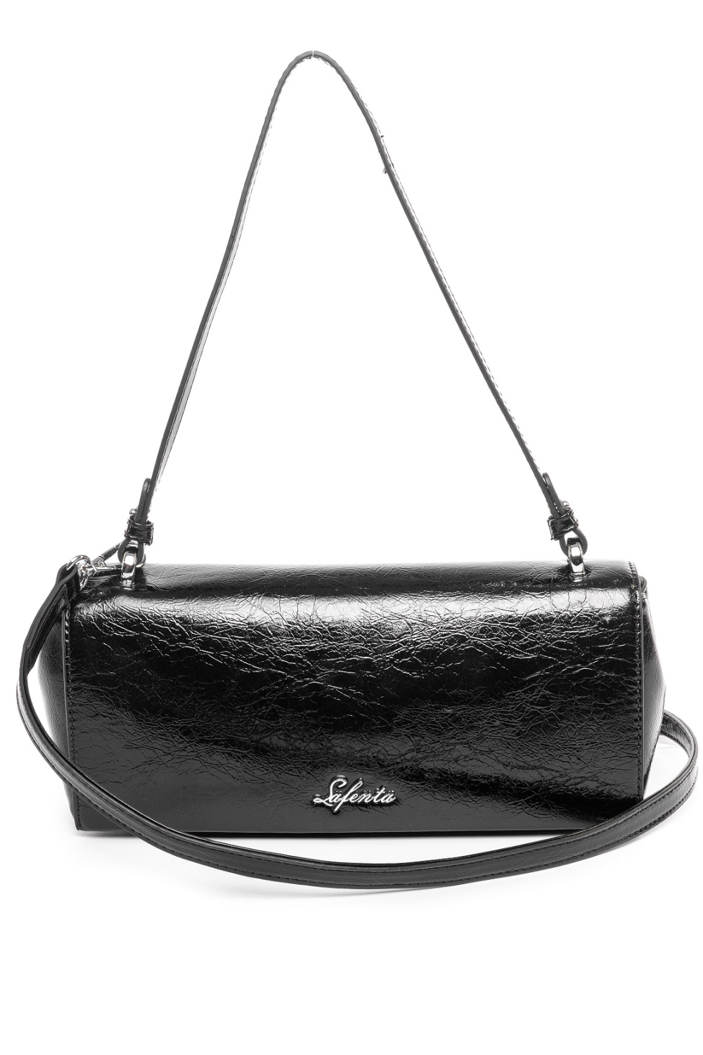 442-49 5352 Сумка кросс-боди женская экокожа Safenta черный фото 442-49 5352 Сумка кросс-боди женская экокожа Safenta черный
