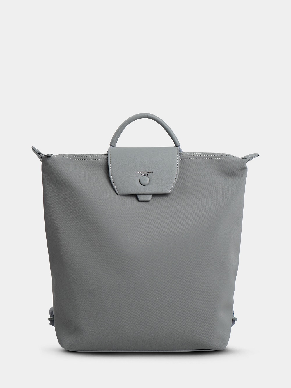 453-57 СМ7632 Рюкзак женский экокожа David Jones серый фото 453-57 СМ7632 Рюкзак женский экокожа David Jones серый