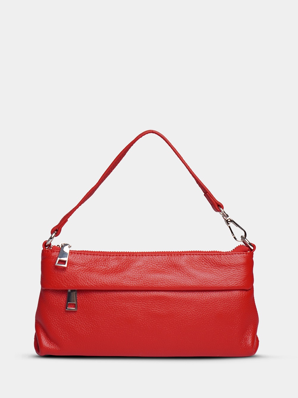 451-94 9020 Клатч женский натуральная кожа Ludor красный фото 451-94 9020 Клатч женский натуральная кожа Ludor красный