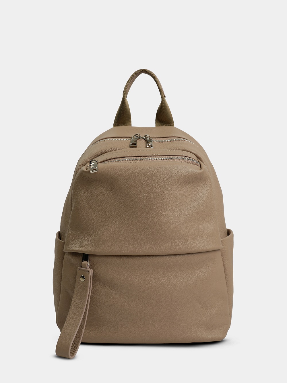 фото 456-40 699 Рюкзак женский натуральная кожа Ludor бежевый