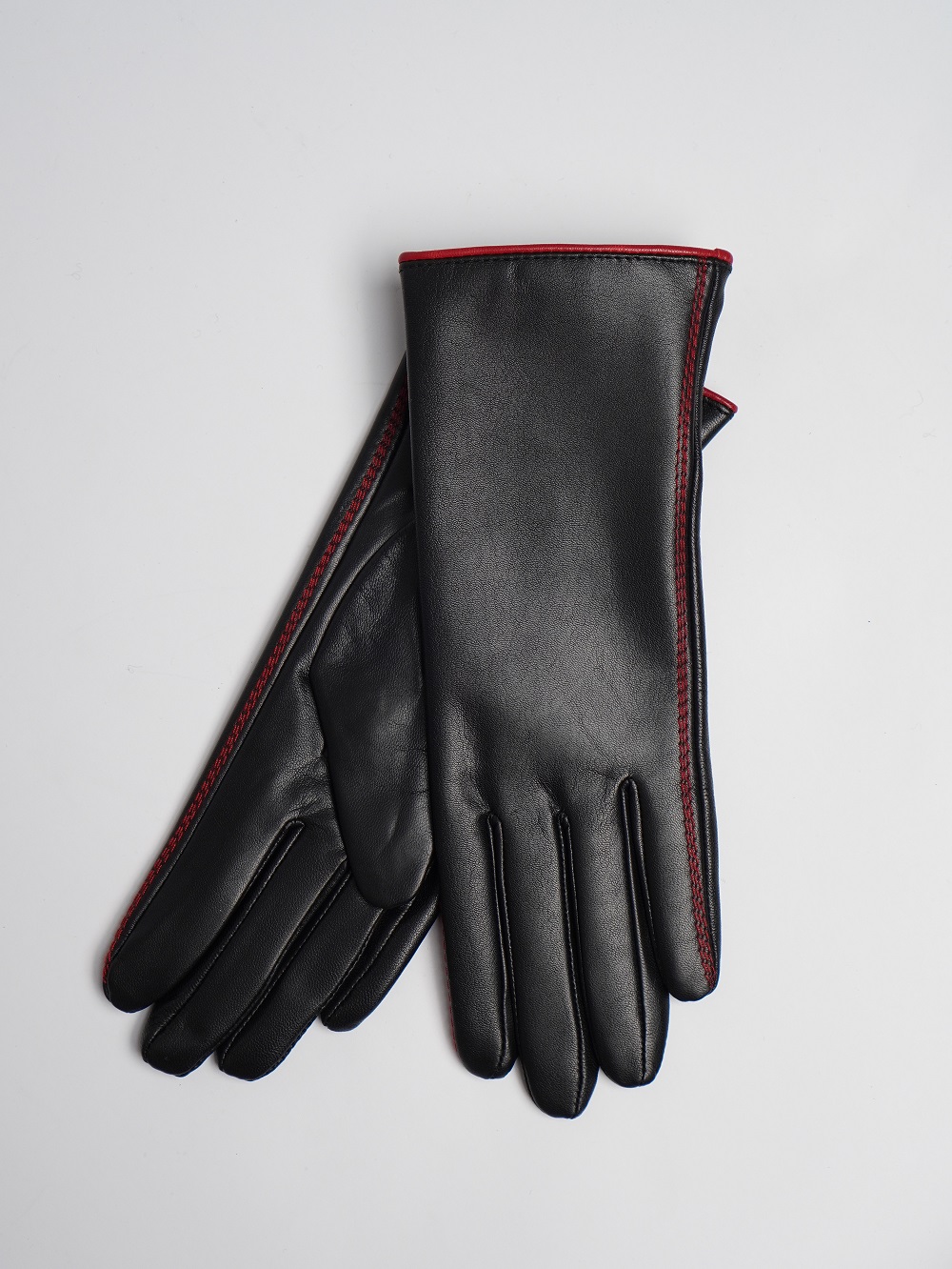 фото 449-15 3562(9) Перчатки женские натуральная кожа  черный