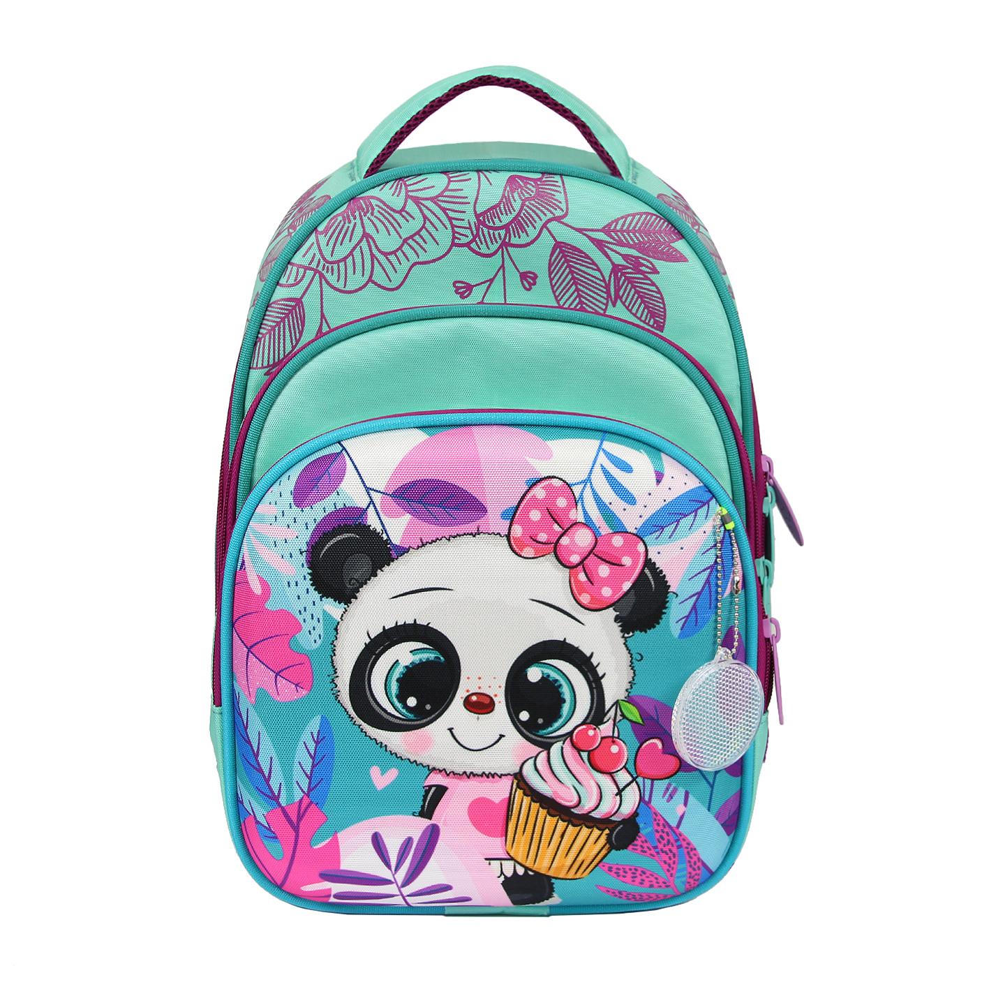фото 383-93 Панда 0271 Ранец для девочки Luris принт