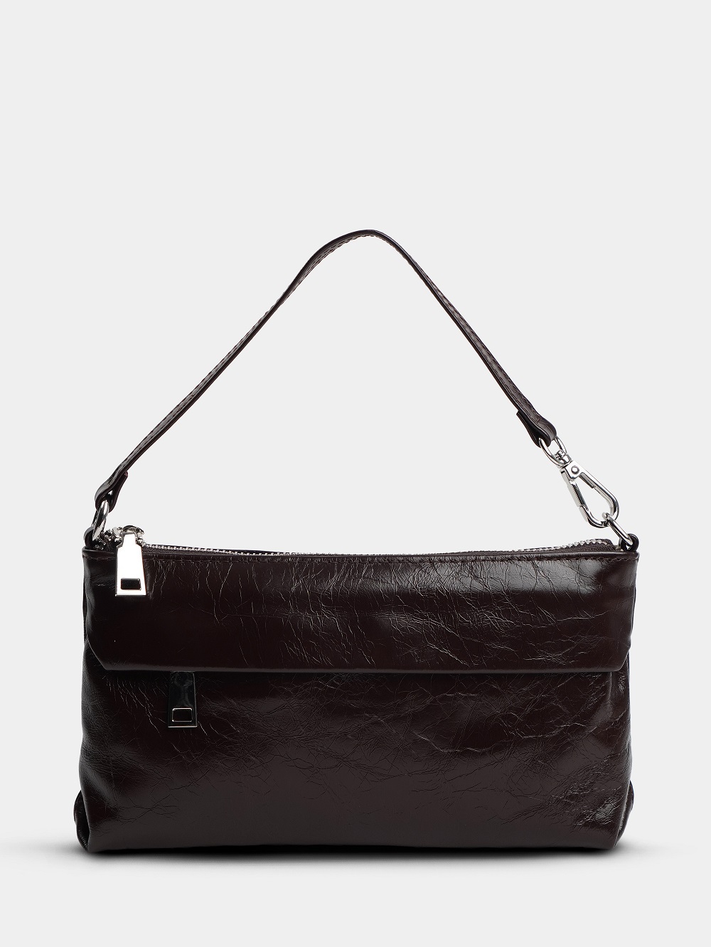 фото 454-29 9020масло Клатч женский натуральная кожа Ludor темно-коричневый