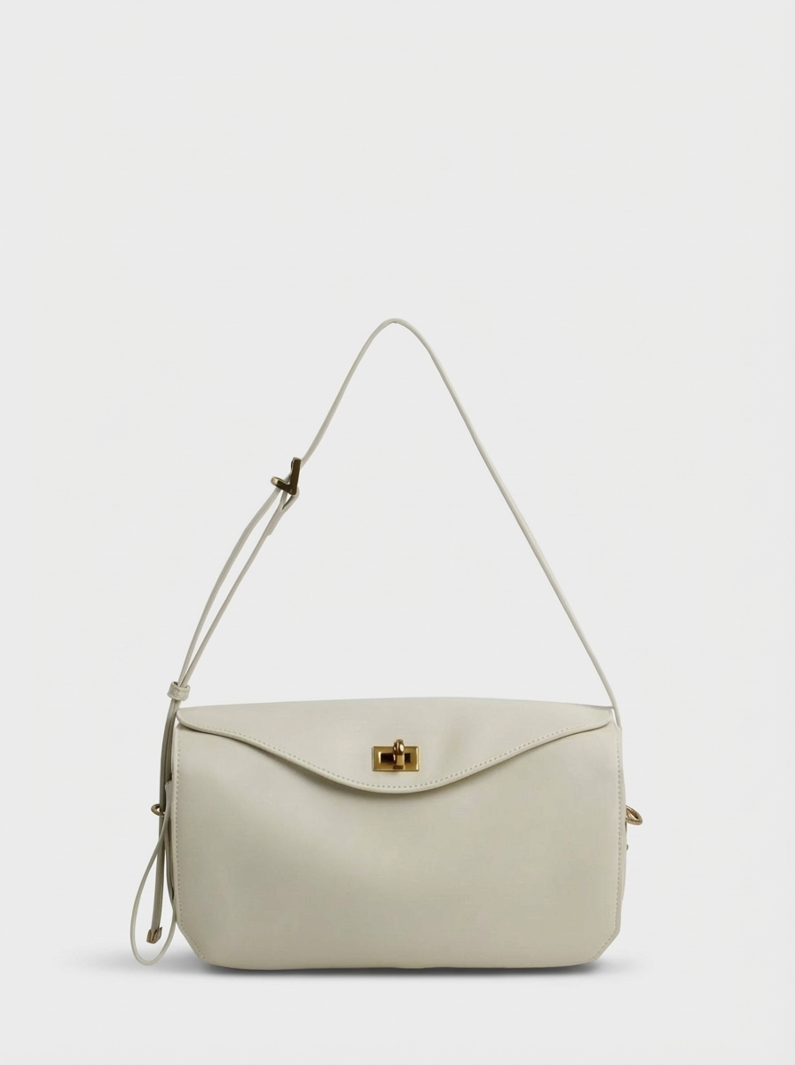 фото 456-86 6202золото Сумка кросс-боди женская натуральная кожа Ludor светло-бежевый