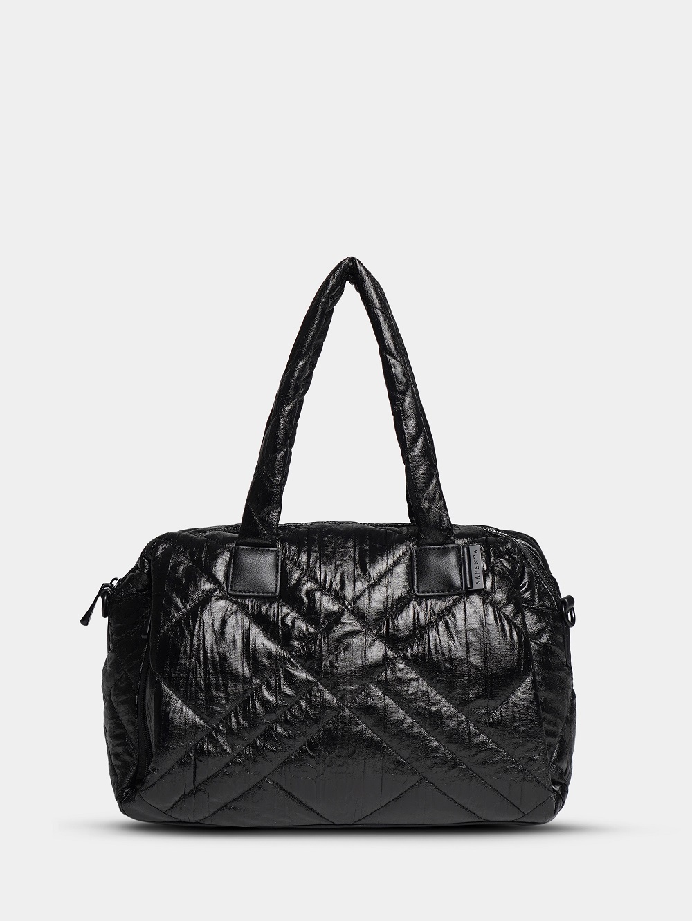 450-88 58301 Сумка доум женская экокожа Safenta черный