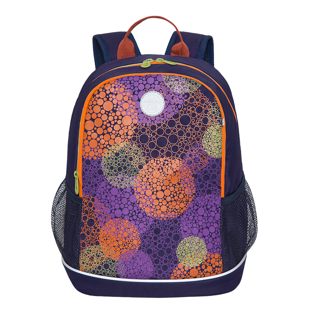 фото 365-48 RG-163-1 Рюкзак молодежный Grizzly Темно-синий