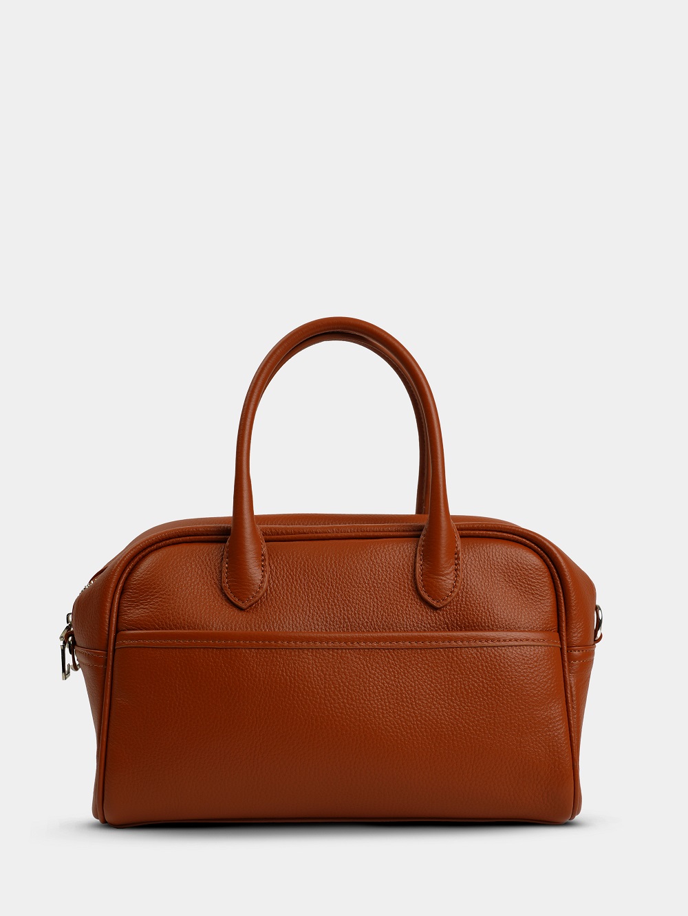 454-62 83681 Сумка тоут женская натуральная кожа Ludor кирпичный