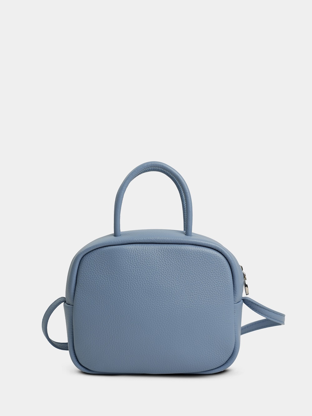 фото 454-61 80207 Сумка кросс-боди женская натуральная кожа Ludor голубой