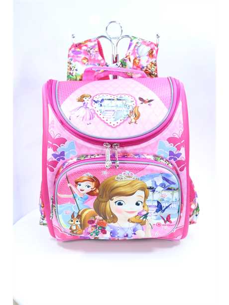 фото 236-86 А01 Рюкзак школьный  Розовый