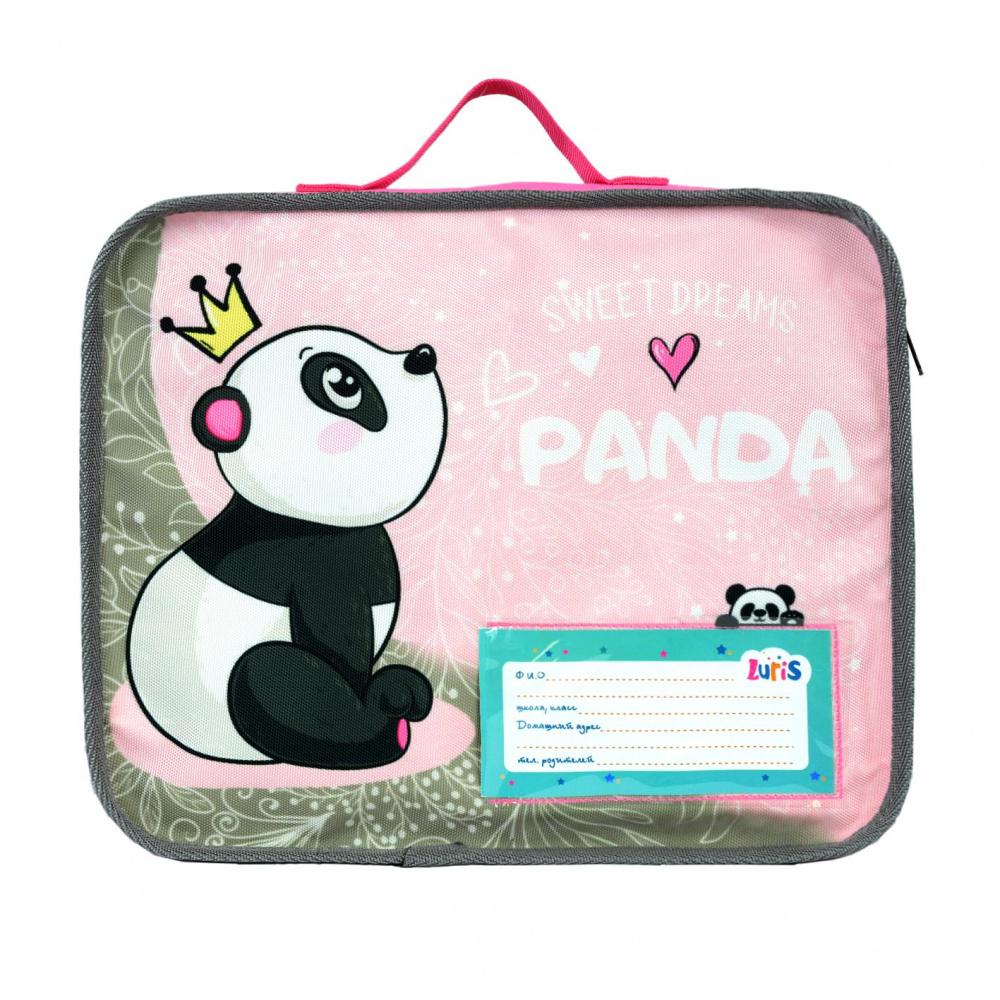 фото 406-46 88.0330 Школьная папка с ручками Luris розовый