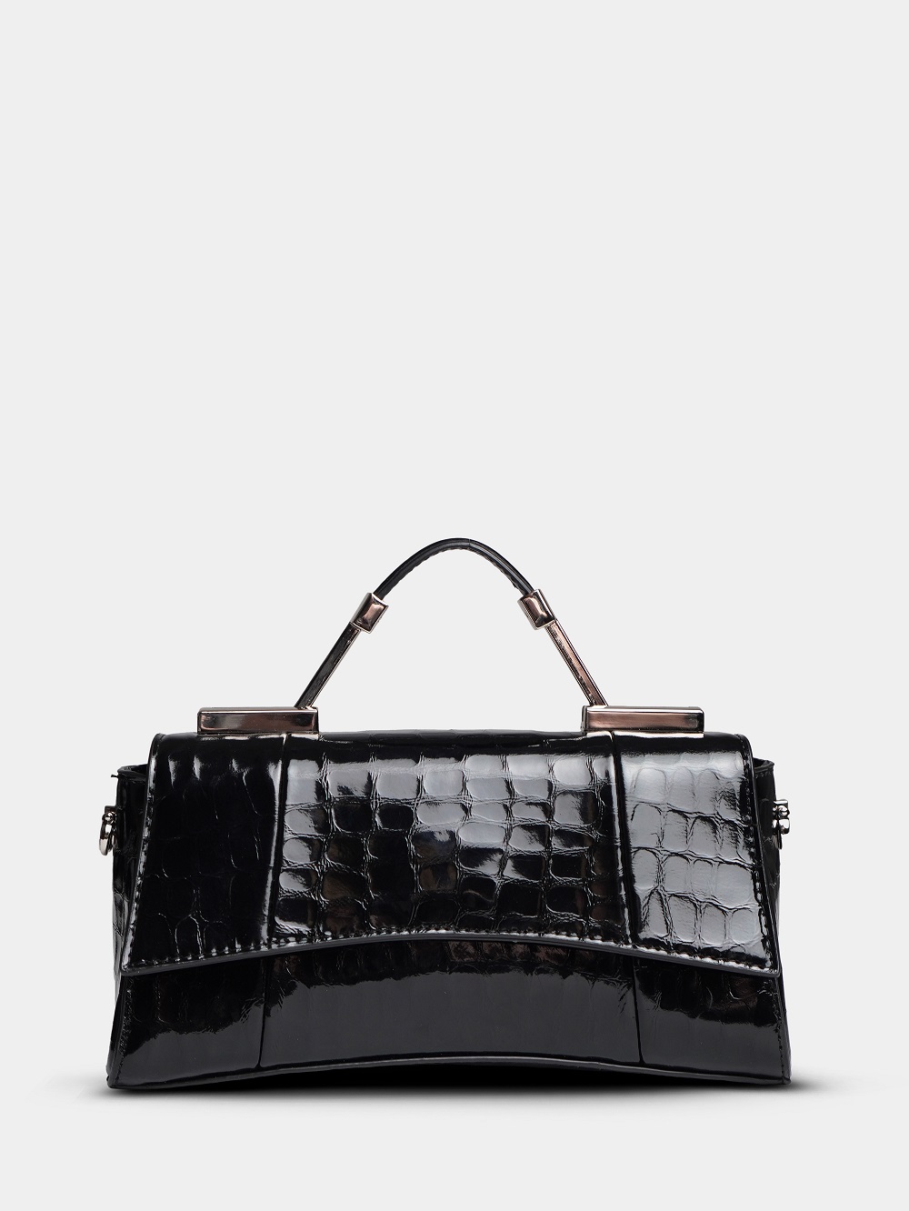 443-69 2180 Сумка стракчэд женская натуральная кожа Ludor черный 443-69 2180 Сумка стракчэд женская натуральная кожа Ludor черный