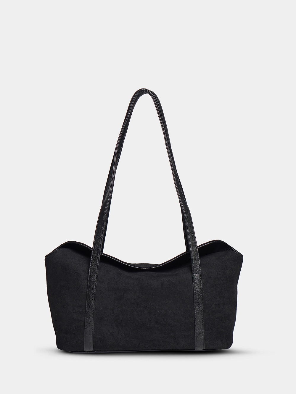 451-39 550238 Сумка доум женская эко замша Ludor черный 451-39 550238 Сумка доум женская эко замша Ludor черный