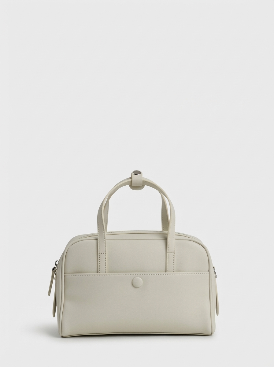 456-56 5159 Сумка доум женская натуральная кожа Ludor бежевый