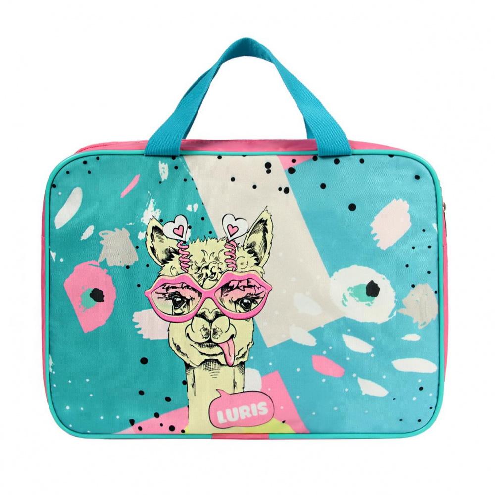 фото 406-39 402.0248 Школьная папка с ручками Luris розовый