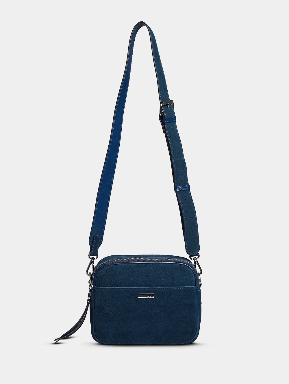 452-53 98177-3 Сумка кросс-боди женская натуральная замша Safenta бирюза фото 452-53 98177-3 Сумка кросс-боди женская натуральная замша Safenta бирюза