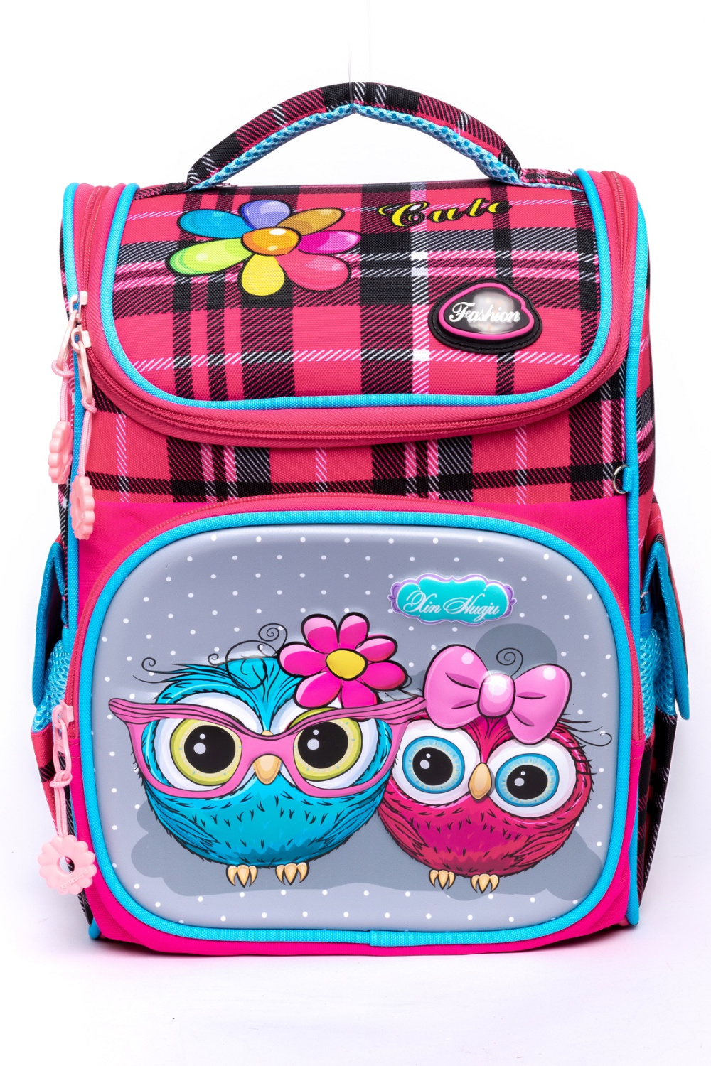 фото 431-41 8012 птицы Ранец для девочки De-Gosa (bf) розовый