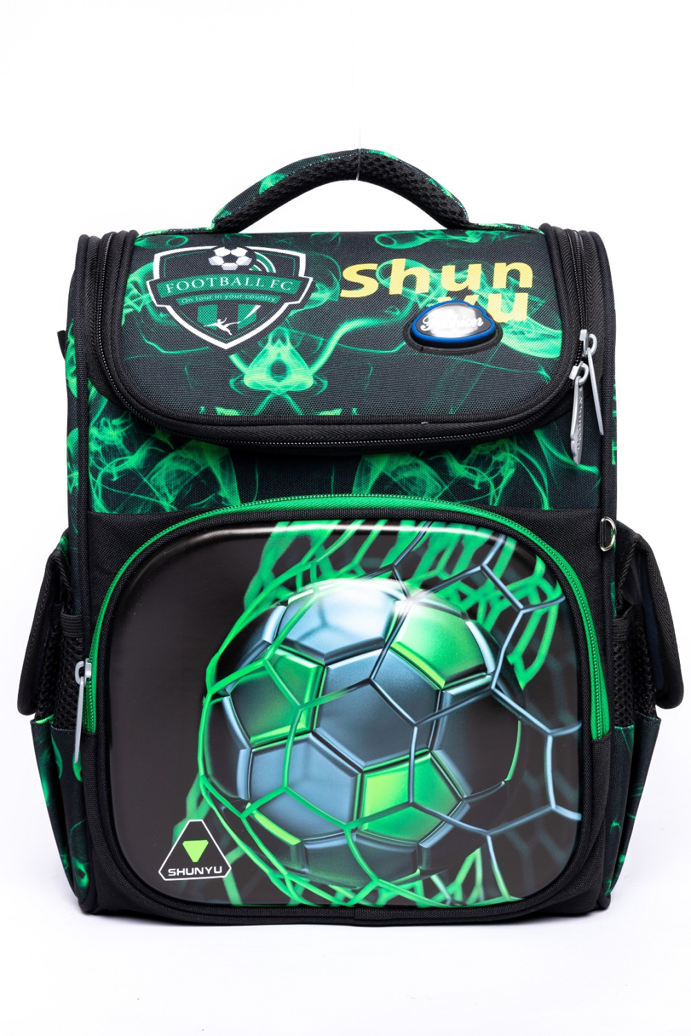 фото 431-43 6008 футбол Ранец для мальчика De-Gosa (bf) зеленый