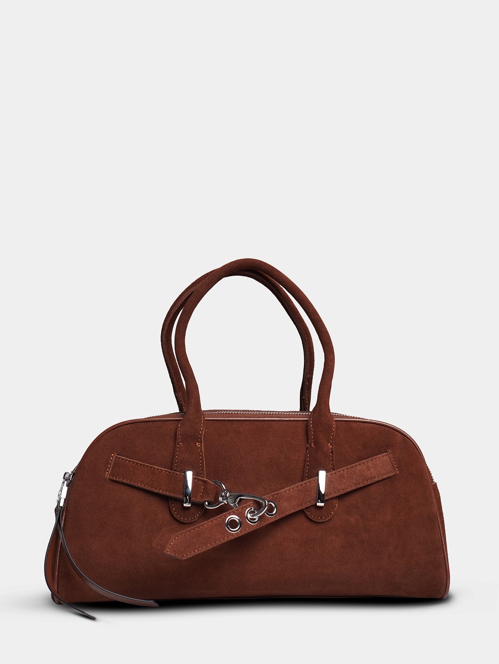 452-41 91177-S Сумка доум женская натуральная замша Safenta коричневый 452-41 91177-S Сумка доум женская натуральная замша Safenta коричневый