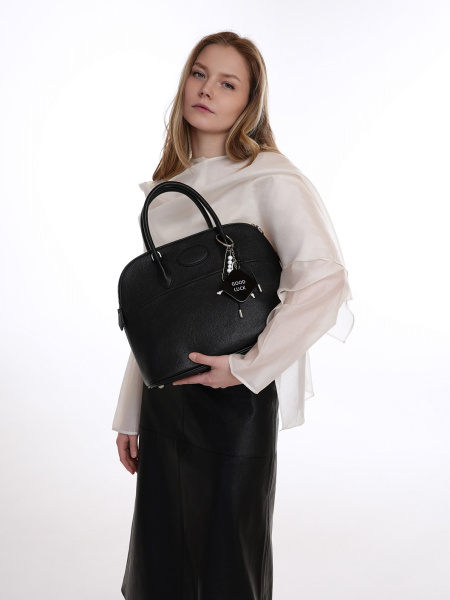 455-53 550272 Сумка доум женская экокожа Ludor коричневый