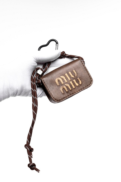 440-61 Сумочка mini Обвесы на сумки  коричневый фото 440-61 Сумочка mini Обвесы на сумки  коричневый