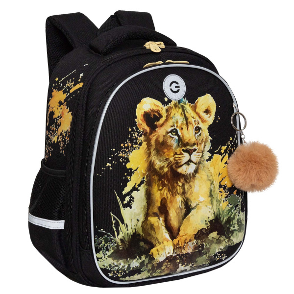 фото 426-89 RAZ-486-9 Ранец для девочки Grizzly черный