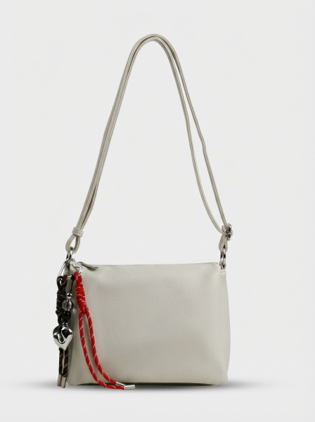 фото 455-93 550207 Сумка кросс-боди женская экокожа Ludor бежевый