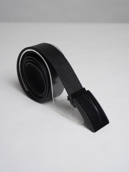 фото 453-02  Ремень мужской DG черный