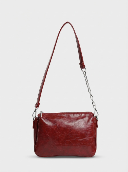 фото 456-08 550271 Сумка кросс-боди женская экокожа Ludor красный