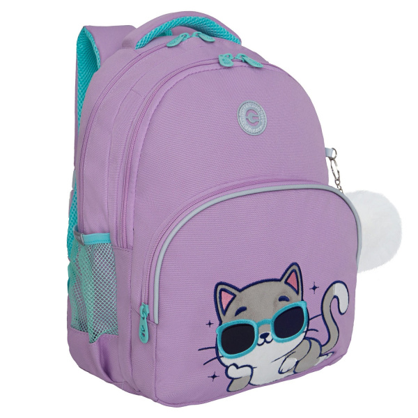 фото 429-10 RG-460-3 Рюкзак для девочки Grizzly сиреневый