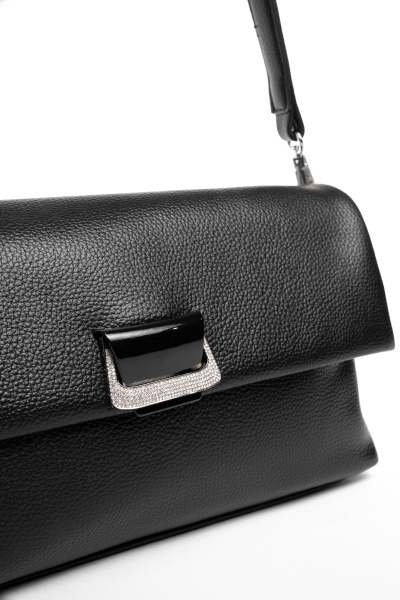 фото 444-00 28126 Сумка кросс-боди женская экокожа Safenta черный