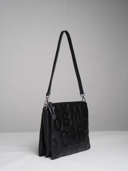 фото 452-20 18045 Сумка кросс-боди женская натуральная кожа Ludor черный