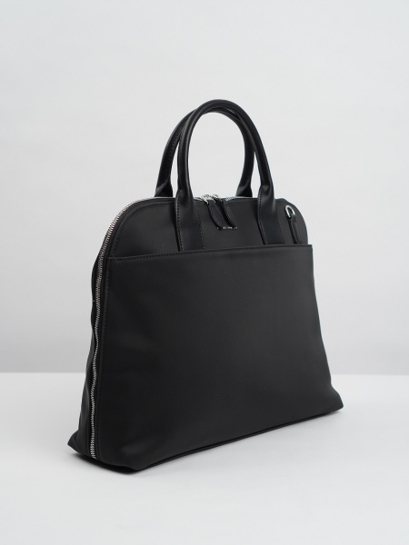 453-52 СМ7814 Сумка доум женская экокожа David Jones черный