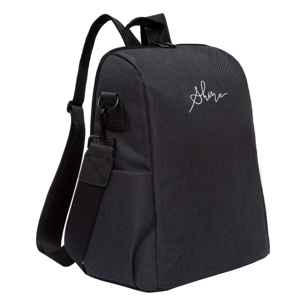 фото 454-09 RXL-329-1z Рюкзак городской женский Grizzly черно-белый