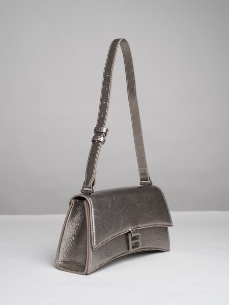 фото 441-13 881075 Сумка кросс-боди женская экокожа Ludor серый