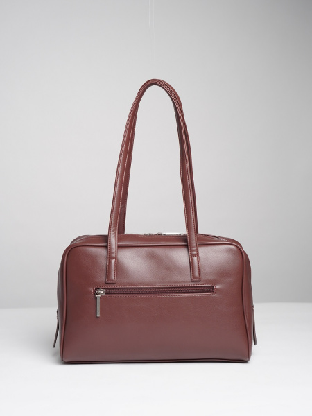 451-45 550240 Сумка доум женская экокожа Ludor коричневый