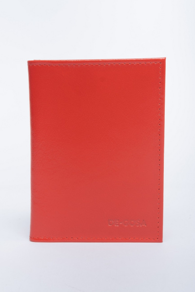 фото 391-64 ВП 125 Обложка для документов DE-GOSA красный