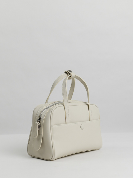 456-56 5159 Сумка доум женская натуральная кожа Ludor бежевый