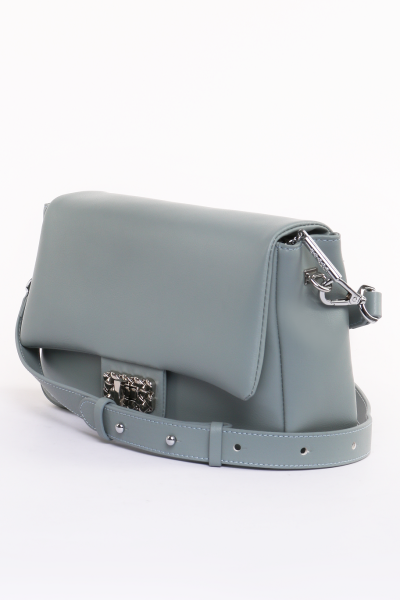 392-72 TH-823-2 Сумка кросс-боди женская натуральная кожа Ludor серый фото 392-72 TH-823-2 Сумка кросс-боди женская натуральная кожа Ludor серый