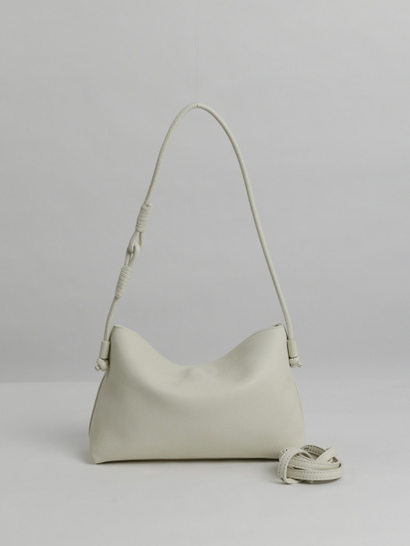 фото 456-61 8836 Сумка кросс-боди женская натуральная кожа Ludor бежевый