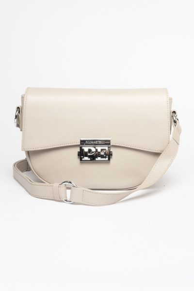 фото 417-07 Q5953 Сумка кросс-боди женская натуральная кожа Polina&Eiterou бежевый