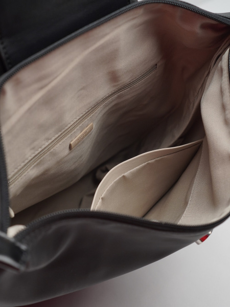 фото 453-56 СМ7632 Рюкзак женский экокожа David Jones светло-серый