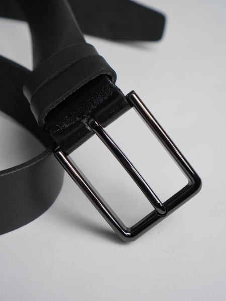 фото 453-08  Ремень мужской DG черный