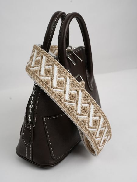 фото 421-04  Ремень для сумки Ludor бежевый